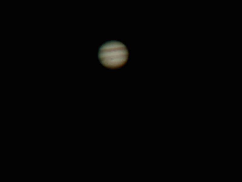 Jupiter mit großem roten Fleck, Mär. 2005