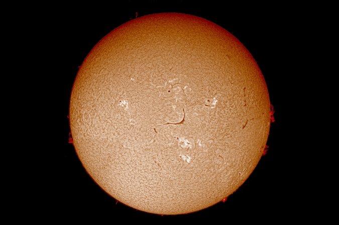 H-Alpha-Sonne, Jun 2014