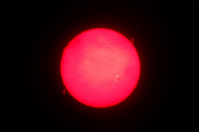 H-Alpha-Sonne, Mai 2012